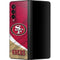 NFL San Francisco 49ers Galaxy Z Fold3 5G Skin